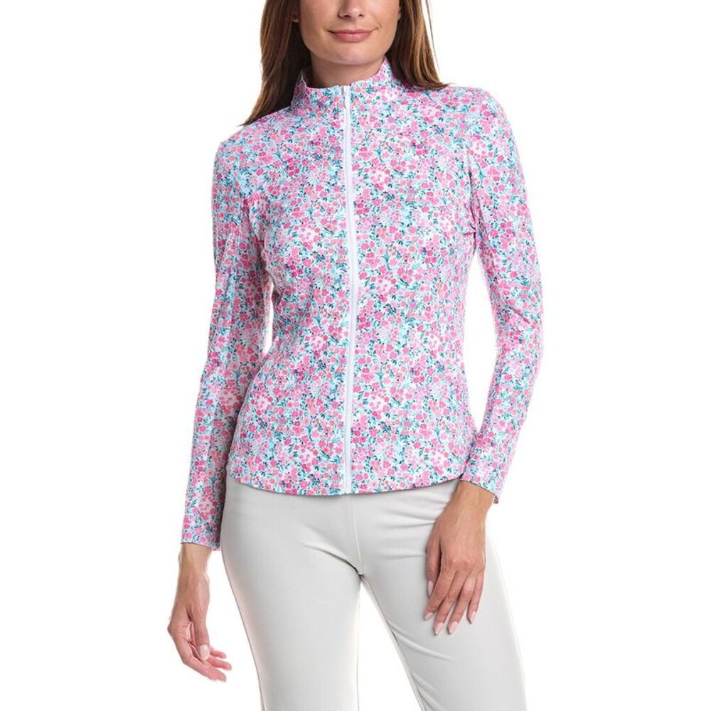Gottex Womens Binding Zip Jacket